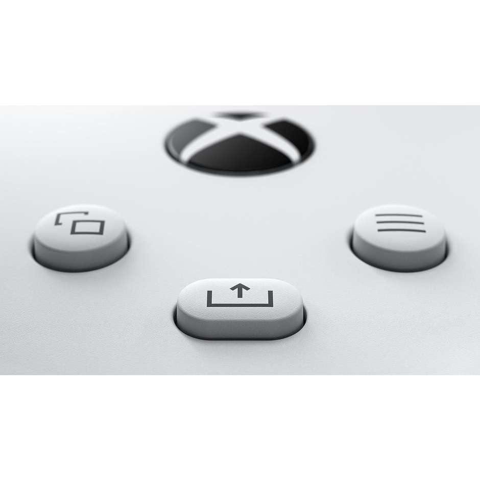 Microsoft Xbox Controller Wireless per Xbox Series X|S PC e Mobile Colore Robot White con D-Pad Ibrido e Bluetooth QAS-00009